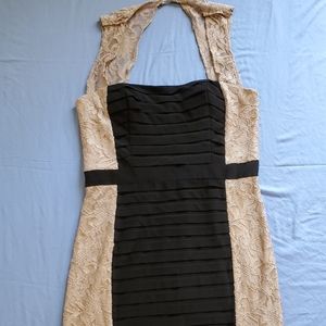 Adrianna Papell dress.